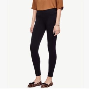 (NWT) Ann Taylor black ponte leggings